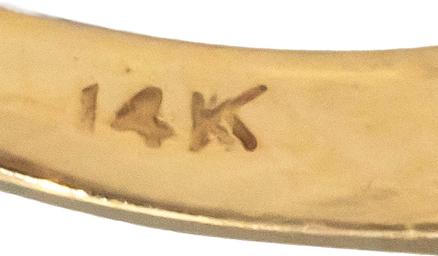 14k Yellow Gold 0.73CT VS Diamond and Tanzanite Band Ring Size 6.25