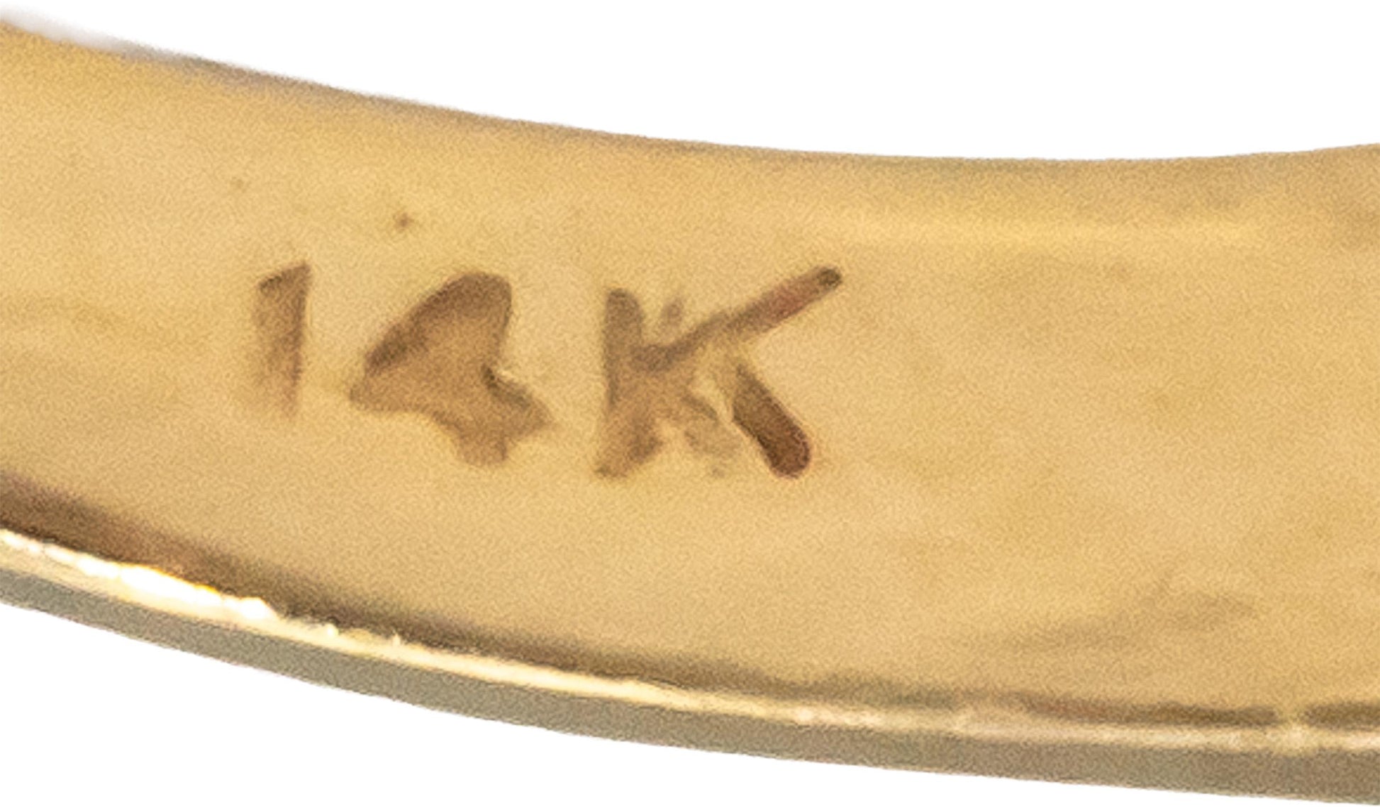 14k Yellow Gold 0.73CT VS Diamond and Tanzanite Band Ring Size 6.25