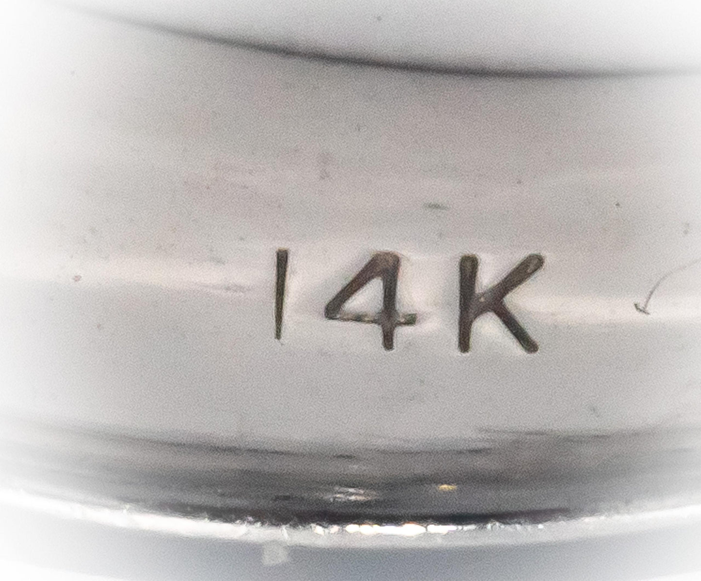 14k White Gold 0.75CT Round Cut Diamond Band Ring Size 9.25