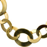 ROBERTO COIN 18k Rose Gold Chic and Shine Circle Necklace