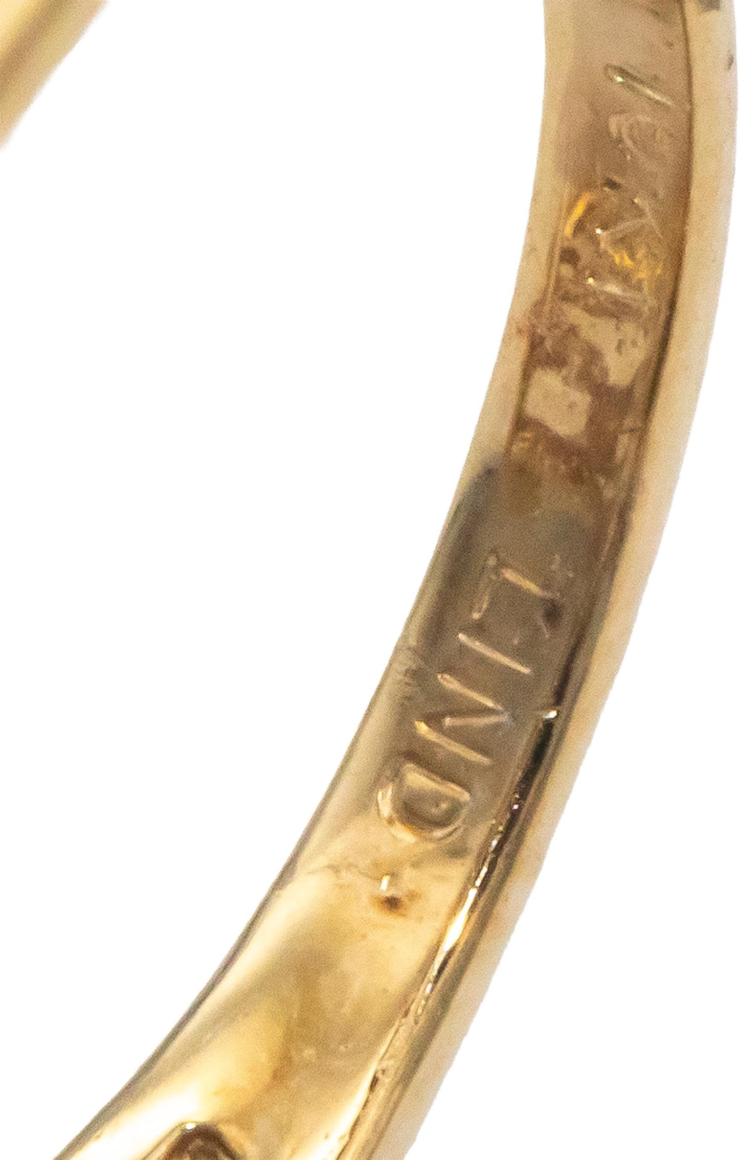 10k Yellow Gold Cabochon Jade Solitaire Ring Size 6.25