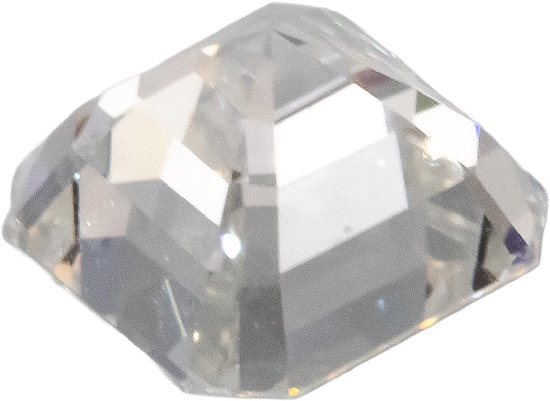 GIA Certified VS2/E Square Emerald Cut Diamond Loose Stone 2.11CT