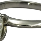TIFFANY & CO. Platinum VVS2/I Princess Cut Diamond Solitaire Ring 1.47CT Size 5
