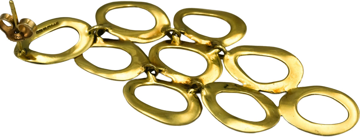 IPPOLITA 18k Yellow Gold Classico Open Oval Cascade Earrings