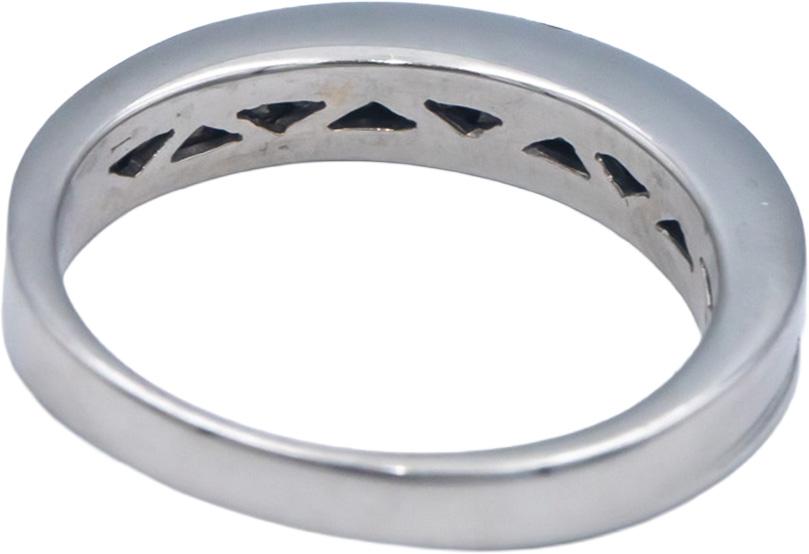 18k White Gold 0.50CT VS Baguette Cut Diamond Channel Set Band Ring Size 5.5