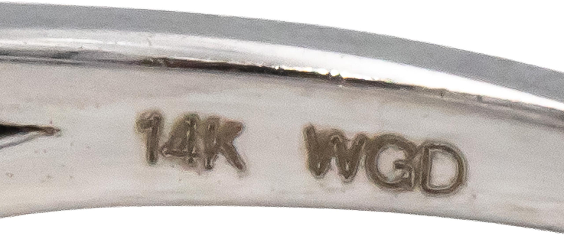 14k White Gold Round Diamond Cluster Cocktail Ring 0.30CT Size 7