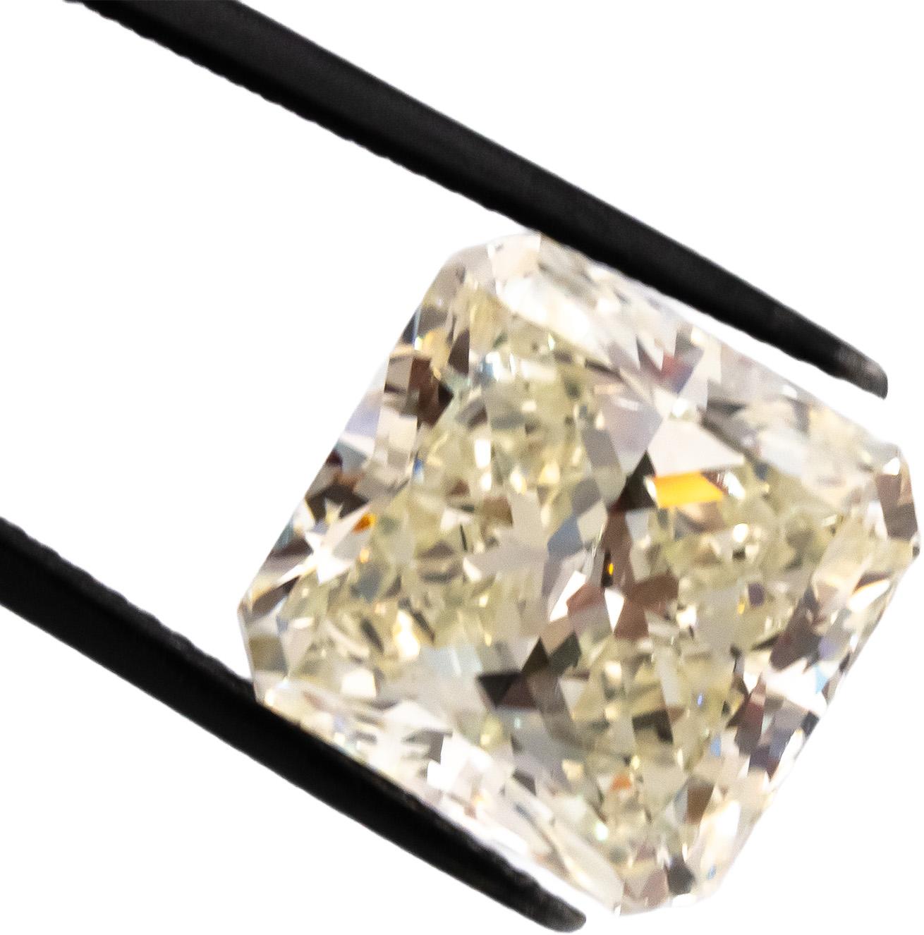 GIA Certified VS2/L Radiant Cut Diamond Loose Stone 9.01CT