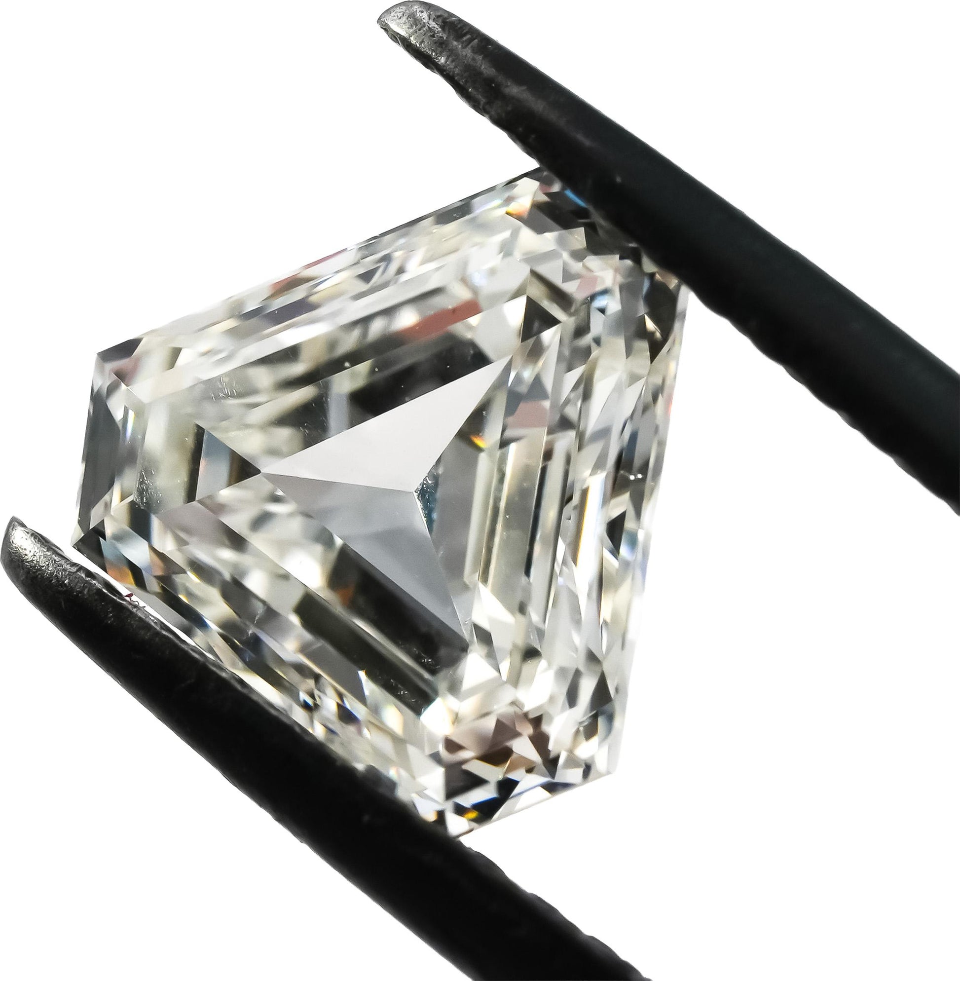 GIA Certified VS2/G Cut Cornered Trillion Step Cut Diamond Loose Stone 1.33CT