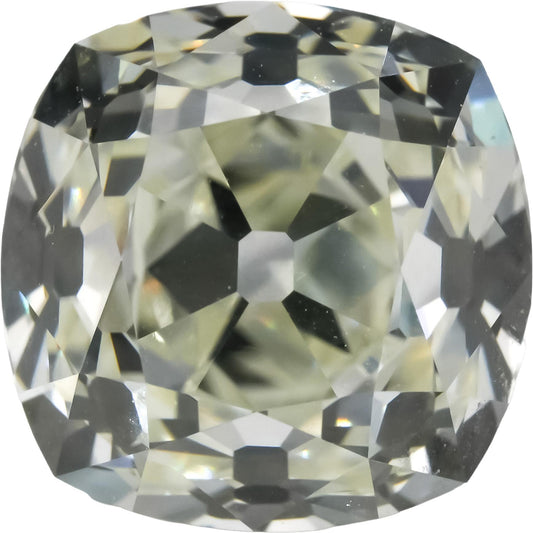 GIA Certified 3.02CT VS2 Clarity K Color Old Mine Cut Diamond Loose Stone