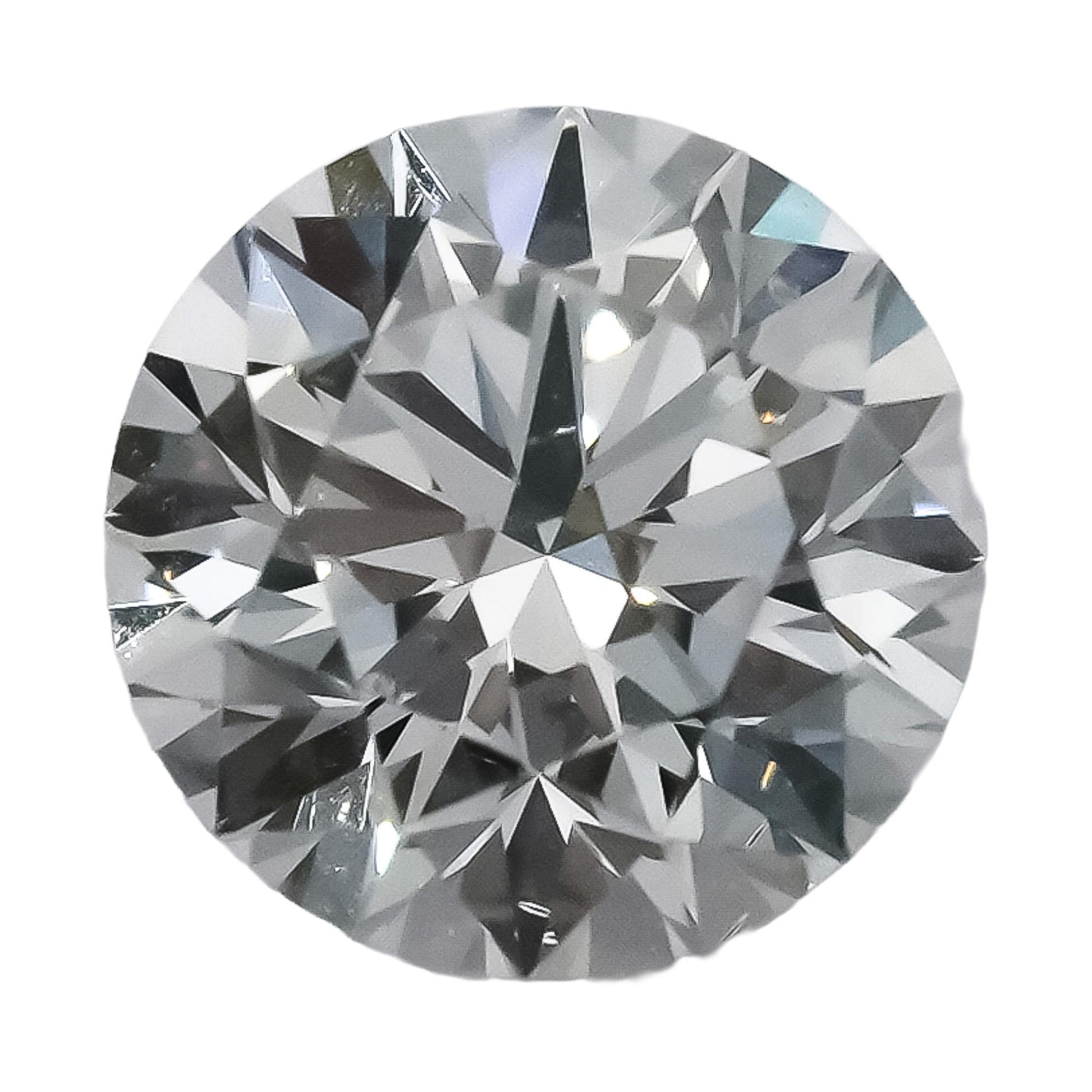 GIA Certified VS2/D Round Cut Natural Diamond Loose Stone 1.05CT