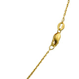 IGI 14k Yellow Gold VVS2/G Asscher Cut Lab-Grown Diamond Pendant Necklace 3.91CT
