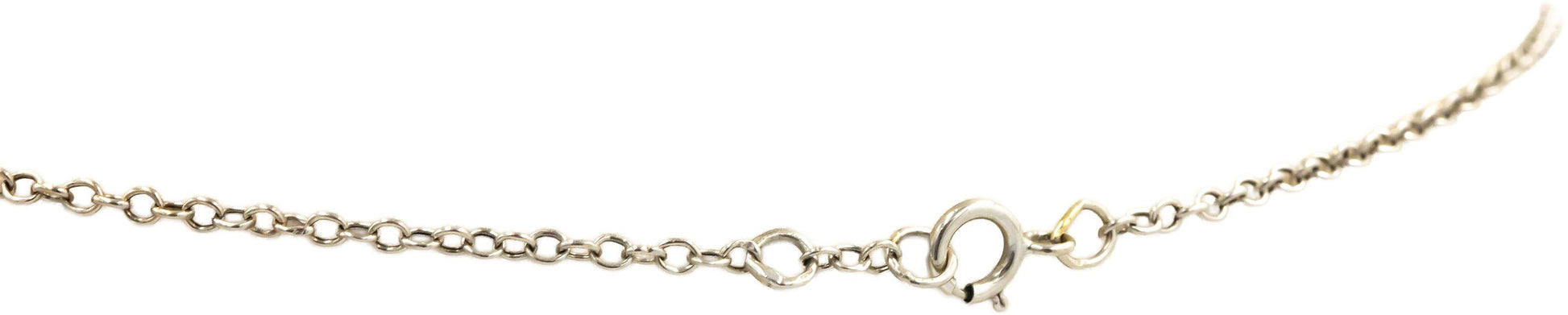 14k White Gold 1.0CT Diamond Formal Chain Necklace
