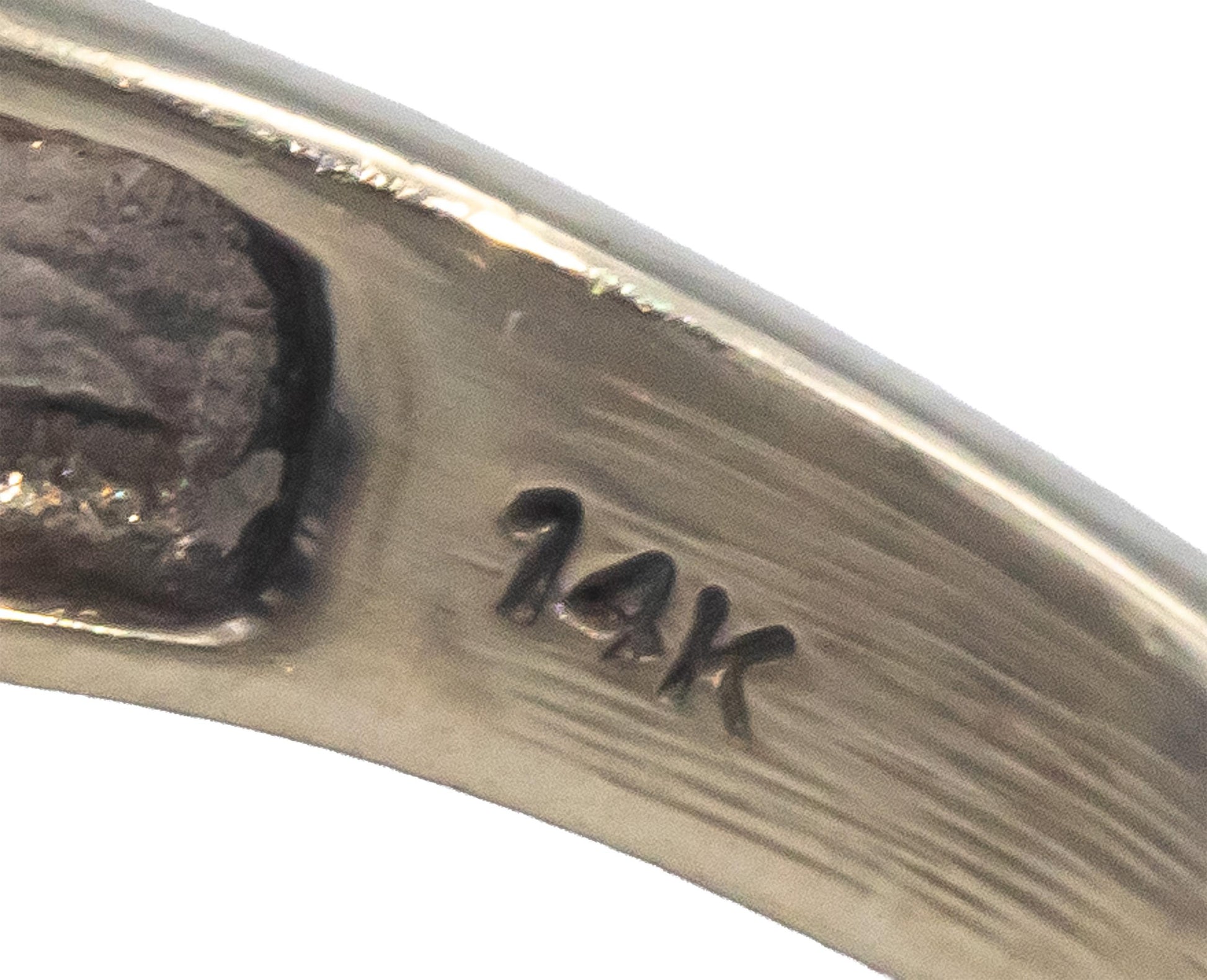 14k White Gold Jewelry 0.75CT Round Cut Diamond Floral Ring Size 8.25