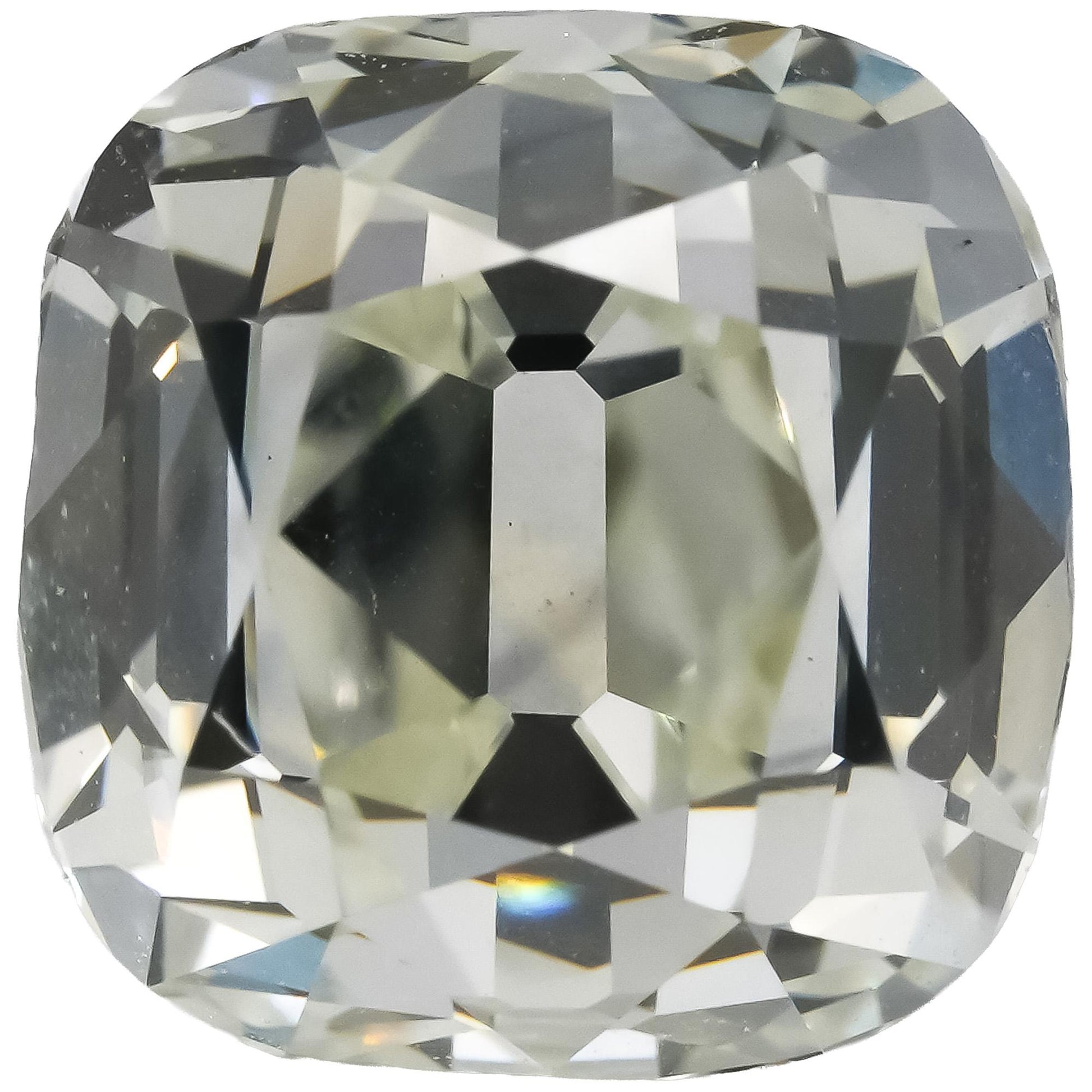 GIA Certified 2.21CT Old Mine Cut Diamond J Color VS2 Clarity Loose Stone