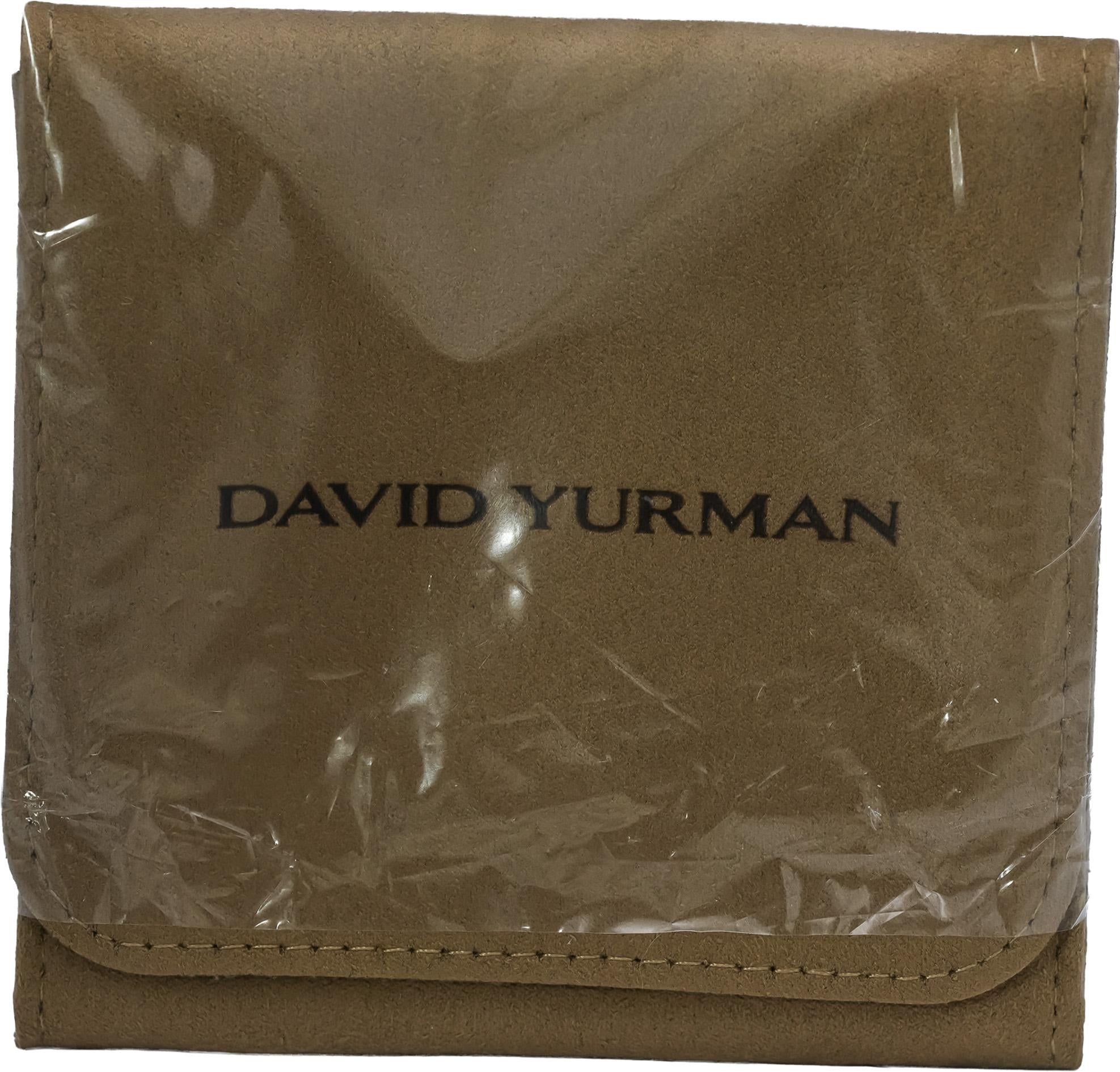 DAVID YURMAN 18k Yellow Gold 8mm Wide Cuban Link Bracelet w/ Box 17,500 Retail