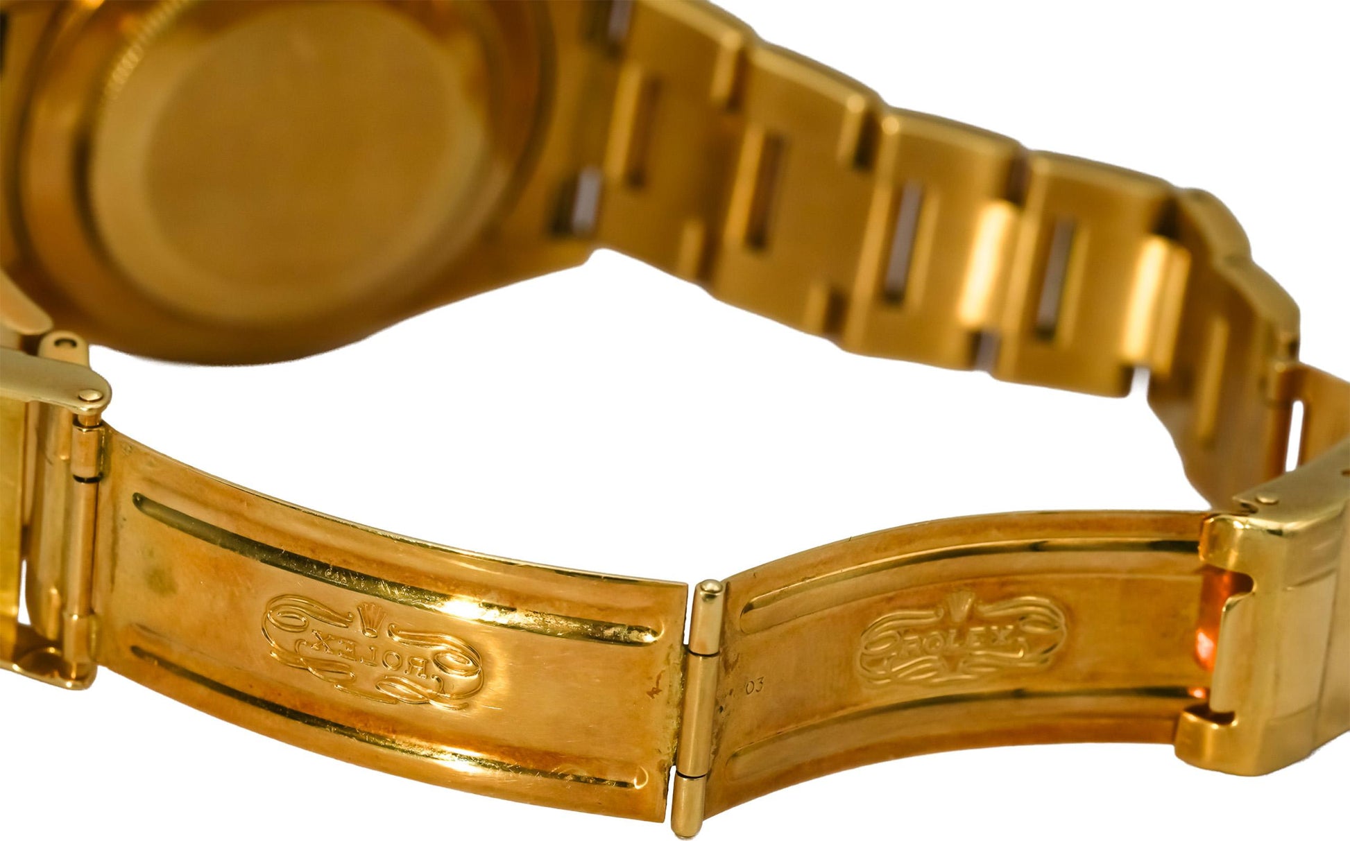 ROLEX 18k Gold Submariner Date Purple Dial Automatic Watch Ref 16618