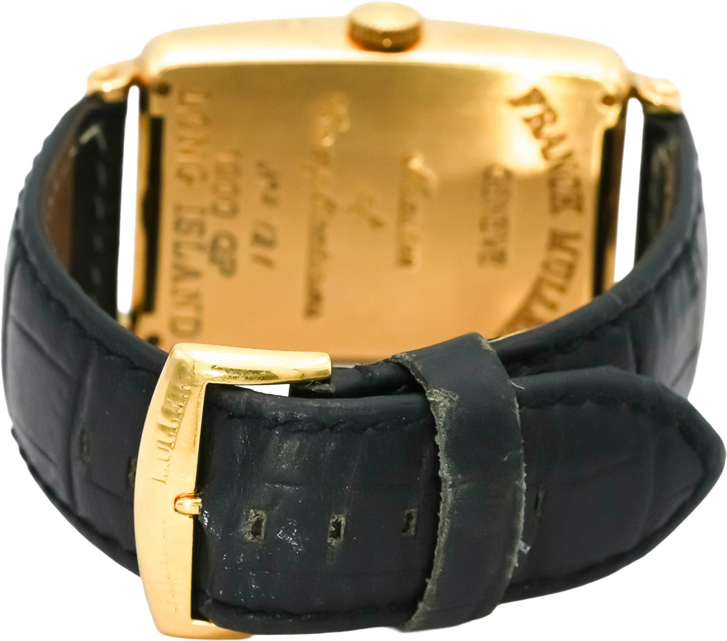 FRANCK MULLER 18k Yellow Gold "Master of Complication" Watch Ref 1200QP AS IS
