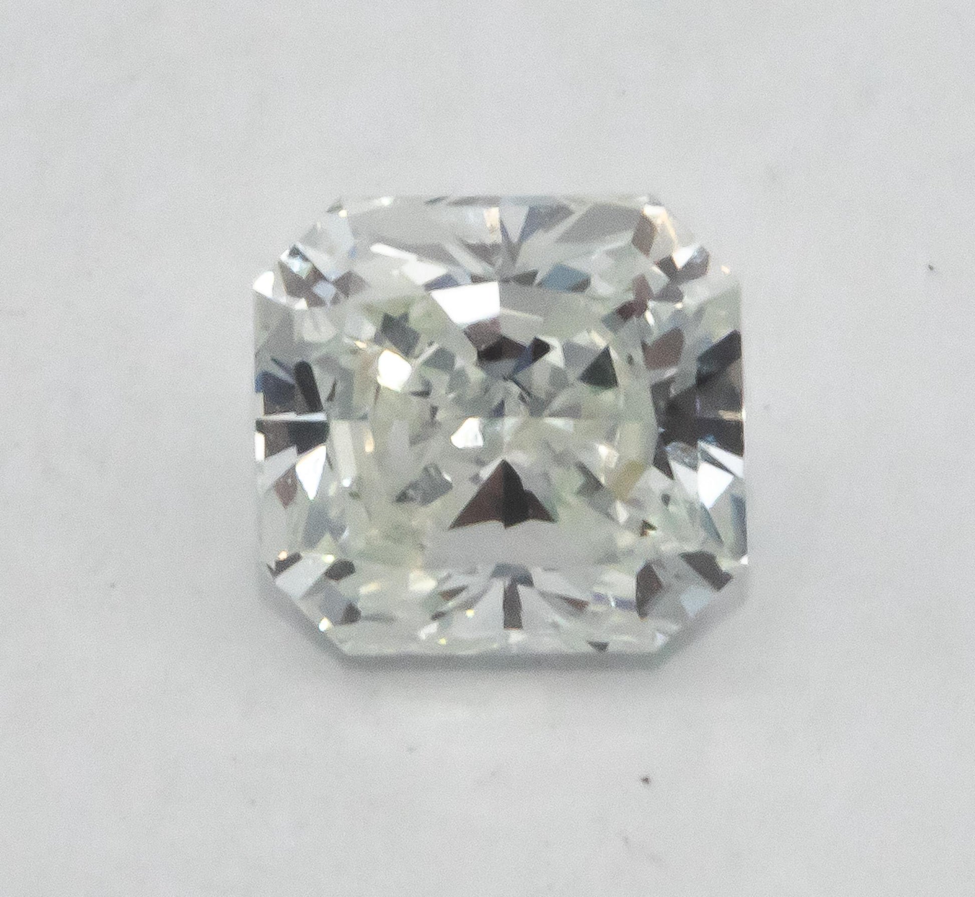 GIA Certified Radiant Cut Diamond VS1/H Rectangular Modified Brilliant 1.21CT