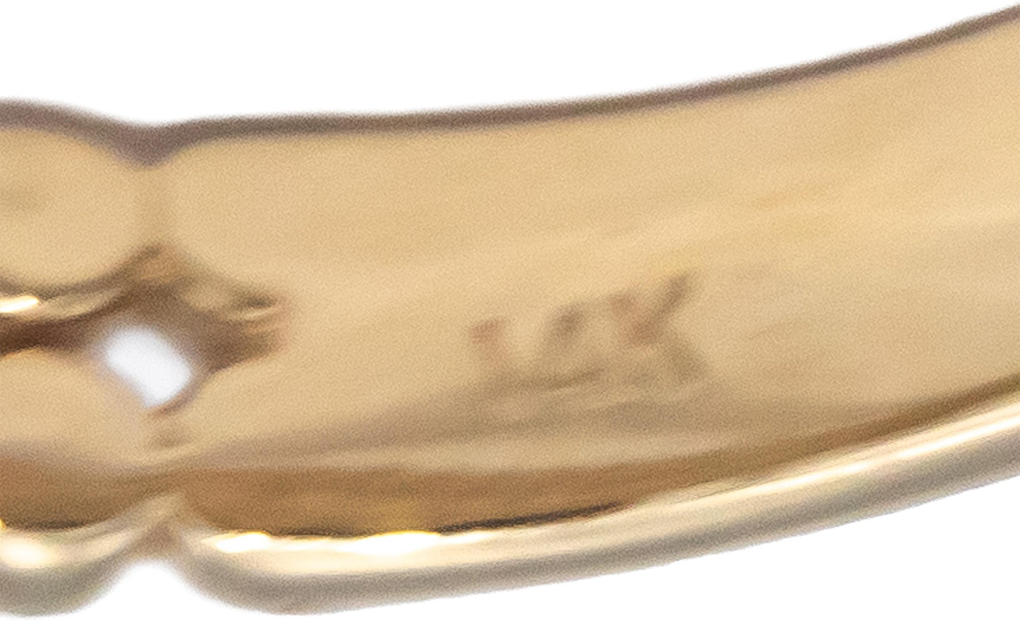 14k Yellow Gold 0.75CT Round Cut Diamond Three Row Band Ring Size 6.75