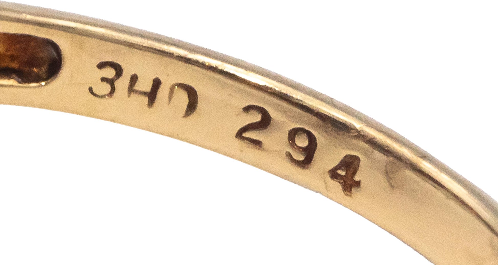 10k Yellow Gold Jewelry 1.0CT Diamond and Sapphire Cocktail Ring Size 7