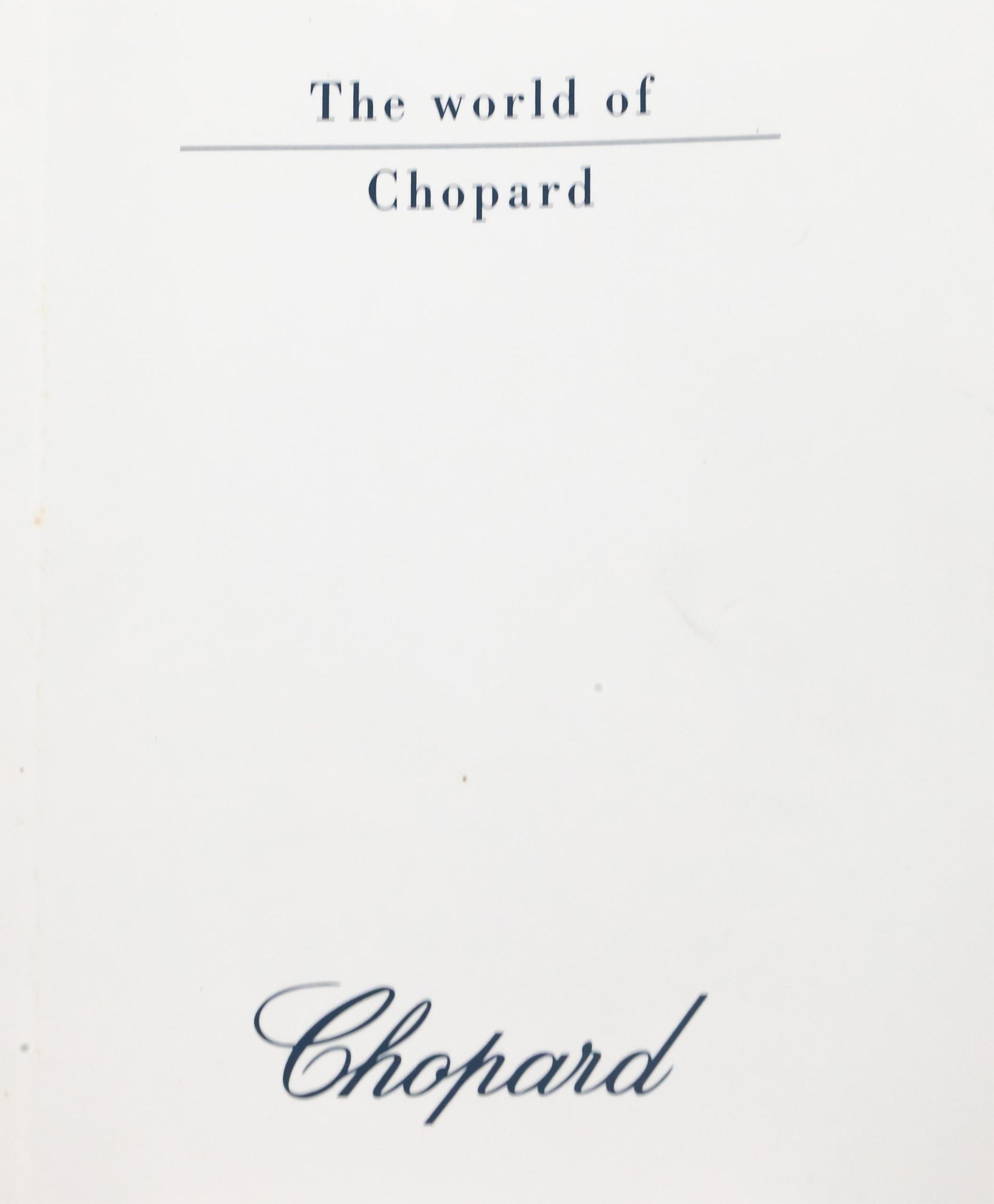CHOPARD 18k White Gold Happy Bubbles Diamond Ring .11CT Size 55 w/ Papers