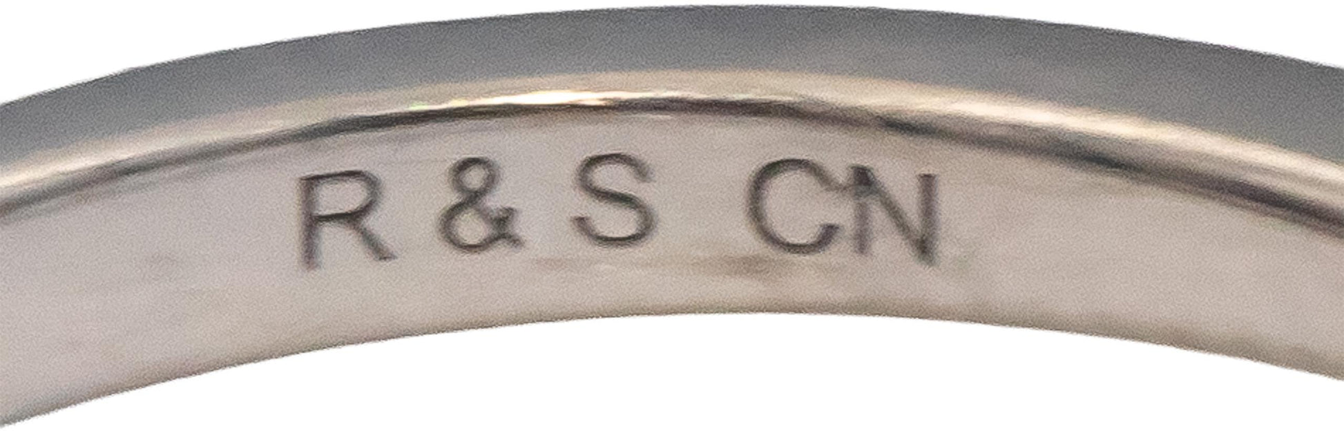 14k White Gold Round & Marquise Diamond Engagement Ring 2.32CT w/ 2.02CT Center