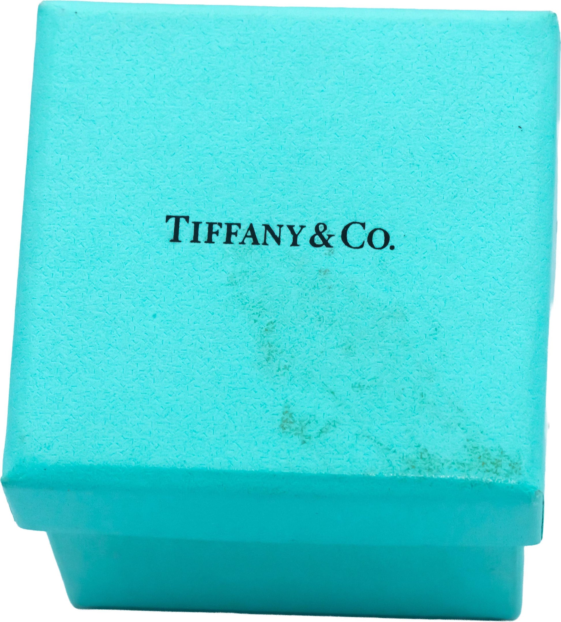 TIFFANY & CO. Platinum VVS1/I Diamond Engagement Ring .47CT w/ Cert & Box $5790
