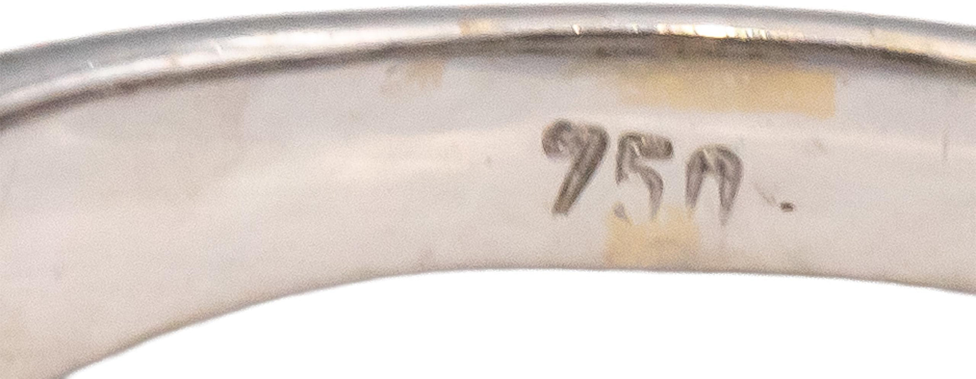 18k White Gold Round Black Diamond Cluster Dome Band Ring 1.50CTW Size 6.75