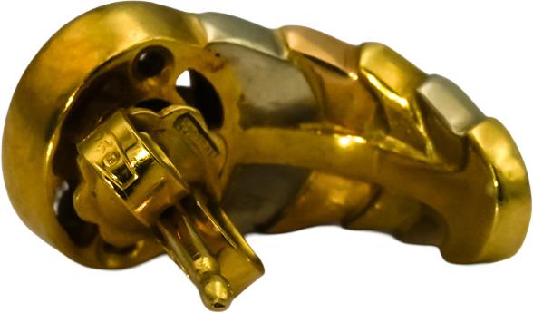 18k Yellow and White Gold Round Diamond & Oval Cut Emerald Stud Earrings 0.30CTW