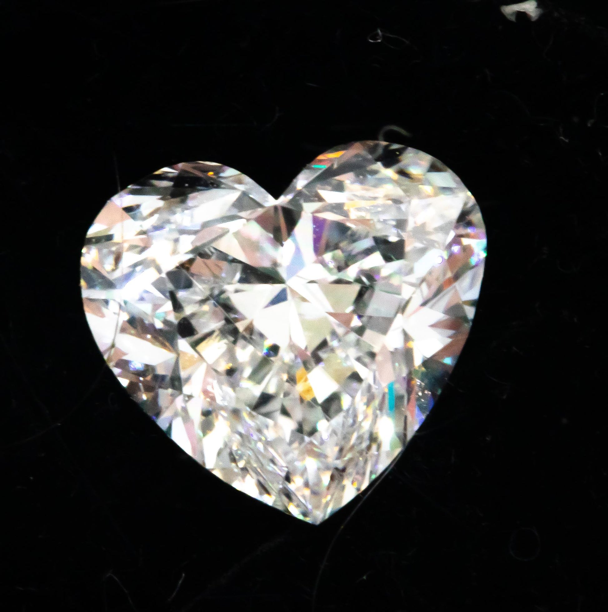 GIA Certified VS2/D Heart Brilliant Cut Loose Diamond w/ Report 1.51CT