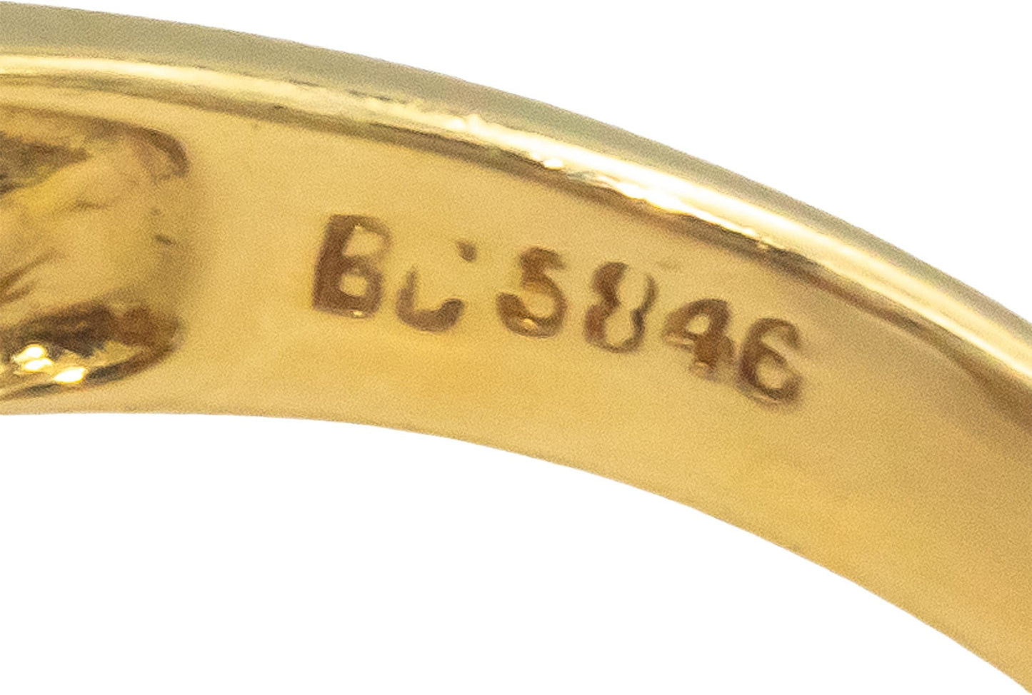 KALATI 18k Yellow Gold 0.71CT Diamond and Ruby Knot Ring Size 8