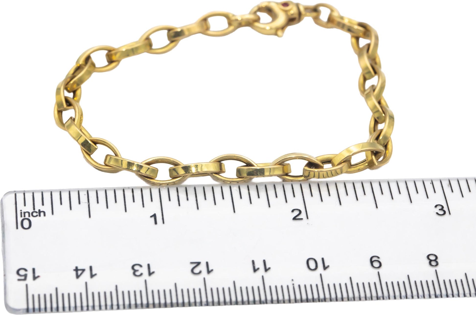 ROBERTO COIN 18k Yellow Gold Jewelry Almond Link Bracelet