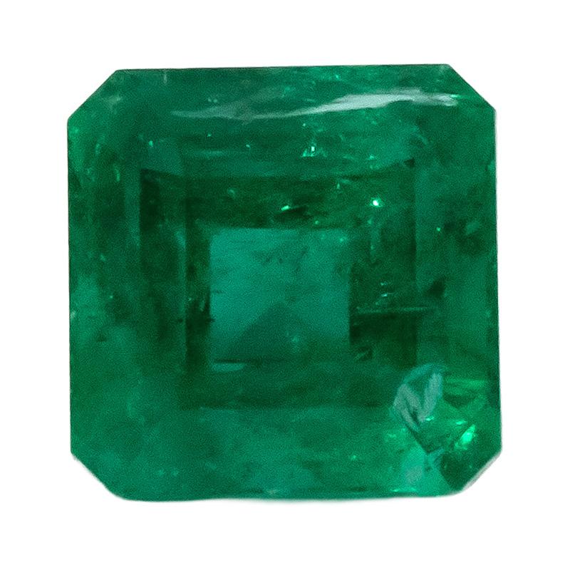 GIA Certified Natural Zambia Emerald Octagon Cut Loose Gemstone 1.81CT
