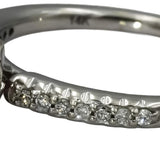 14k White Gold Round Diamond Cushion Tourmaline Cocktail Ring 2.02CT Size 7.25