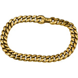 DAVID YURMAN 18k Yellow Gold 8mm Wide Cuban Link Bracelet w/ Box 17,500 Retail