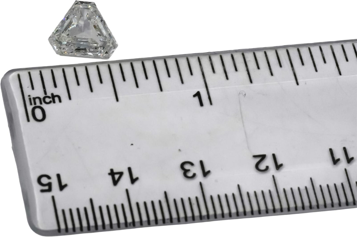 GIA SI2/F Cut Cornered Trillion Step Cut Natural Diamond Loose Stone 2.07CT