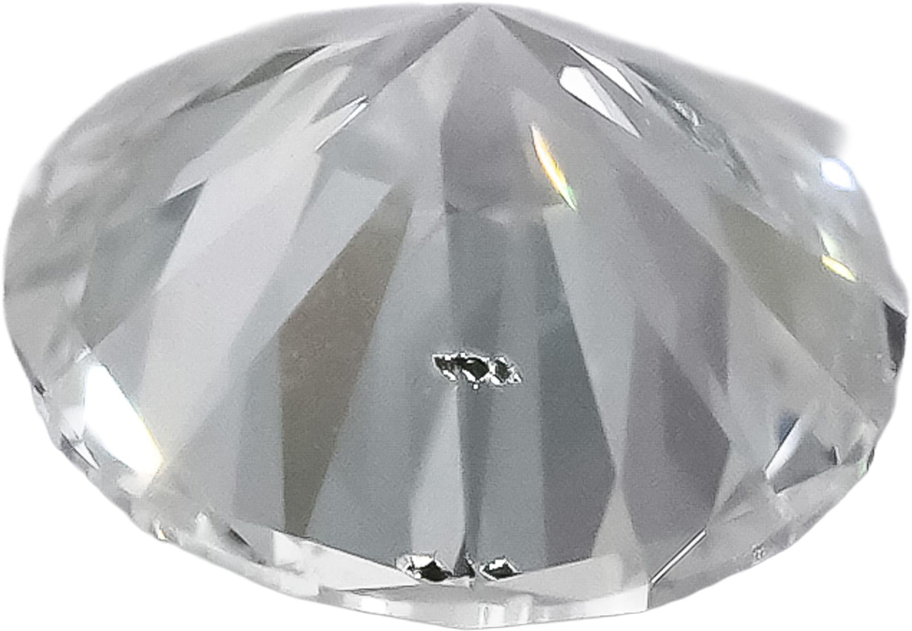 GIA Certified VS2/D Round Cut Natural Diamond Loose Stone 1.05CT