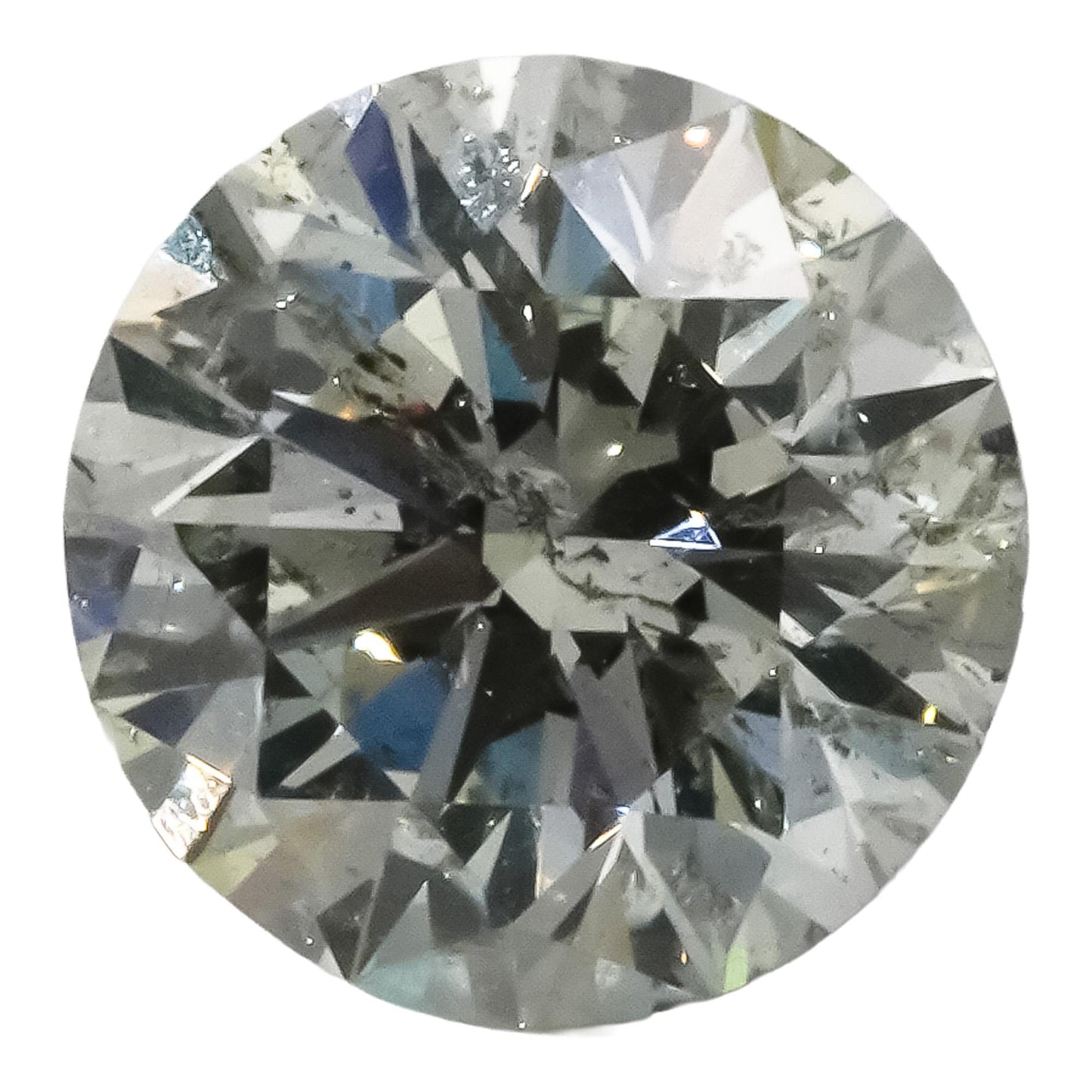 HRD Certified I1/I Round Cut Natural Diamond Loose Stone 3.0CT