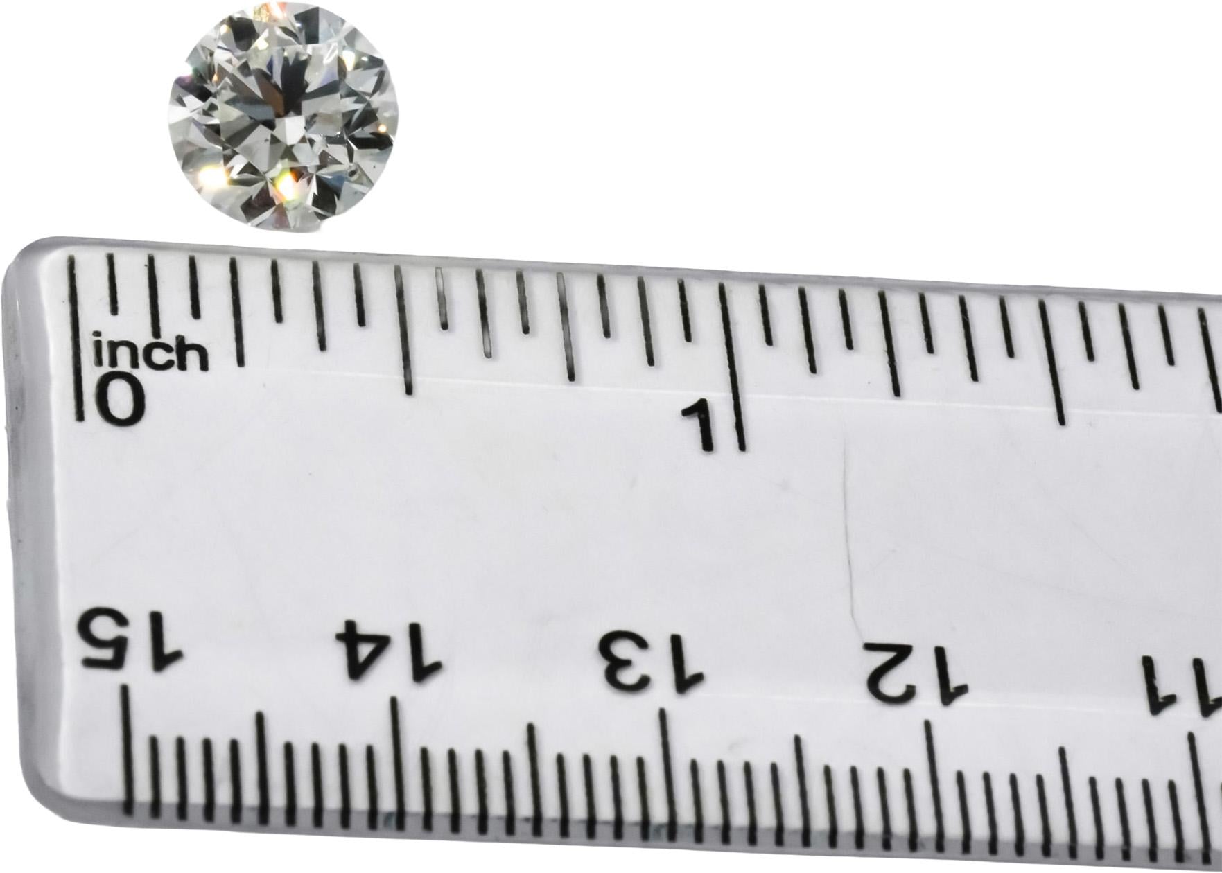 GIA Certified SI2/F Round Cut Natural Diamond Loose Stone 3.02CT