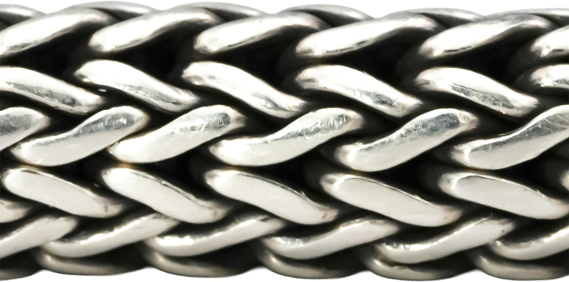 JOHN HARDY Sterling Silver 10.0mm Wide Mesh Bracelet 1395.00 Retail