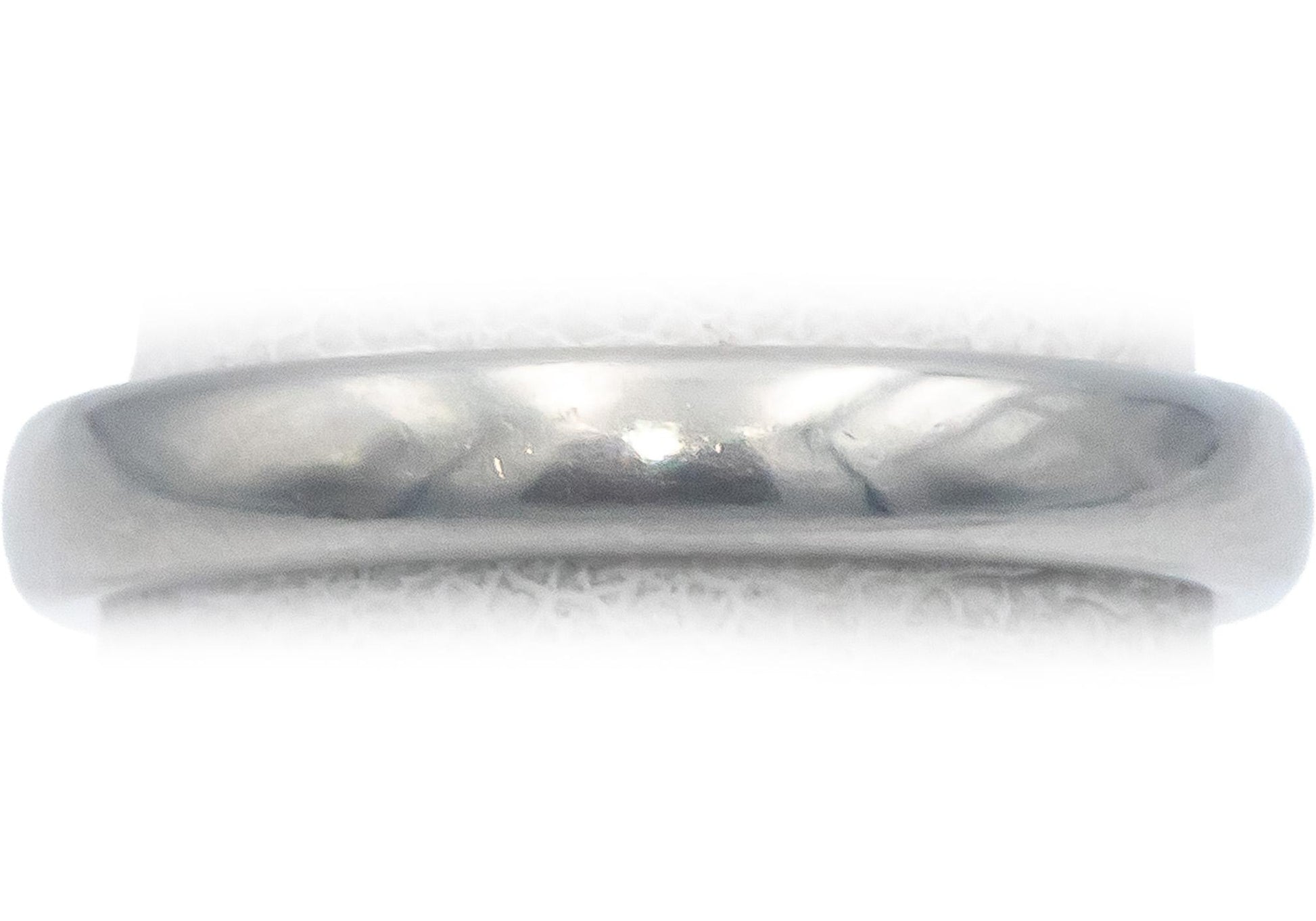TIFFANY & CO. Platinum Jewelry Wedding Band Ring Size 5.25