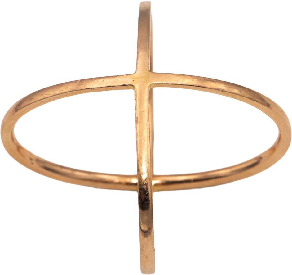 14k Rose Gold Round Diamond Criss Cross Band Ring 0.15CT Size 7