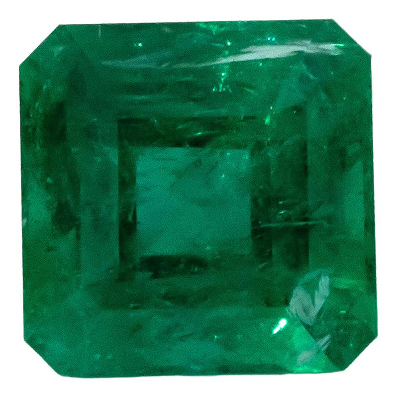 GIA Certified Natural Zambia Emerald Octagon Cut Loose Gemstone 1.81CT