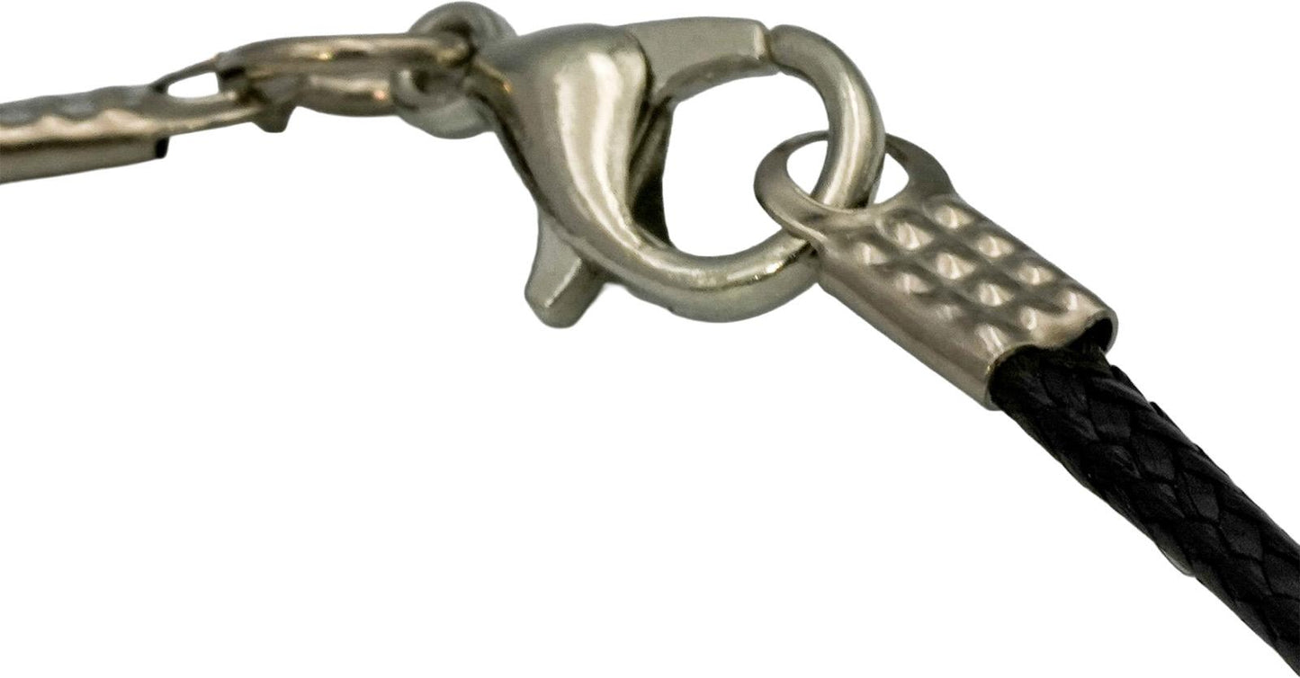 14k White Gold Round Diamond Dangle Pendant Necklace 0.63CT