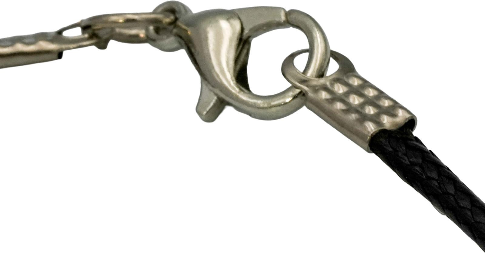 14k White Gold Round Diamond Dangle Pendant Necklace 0.63CT