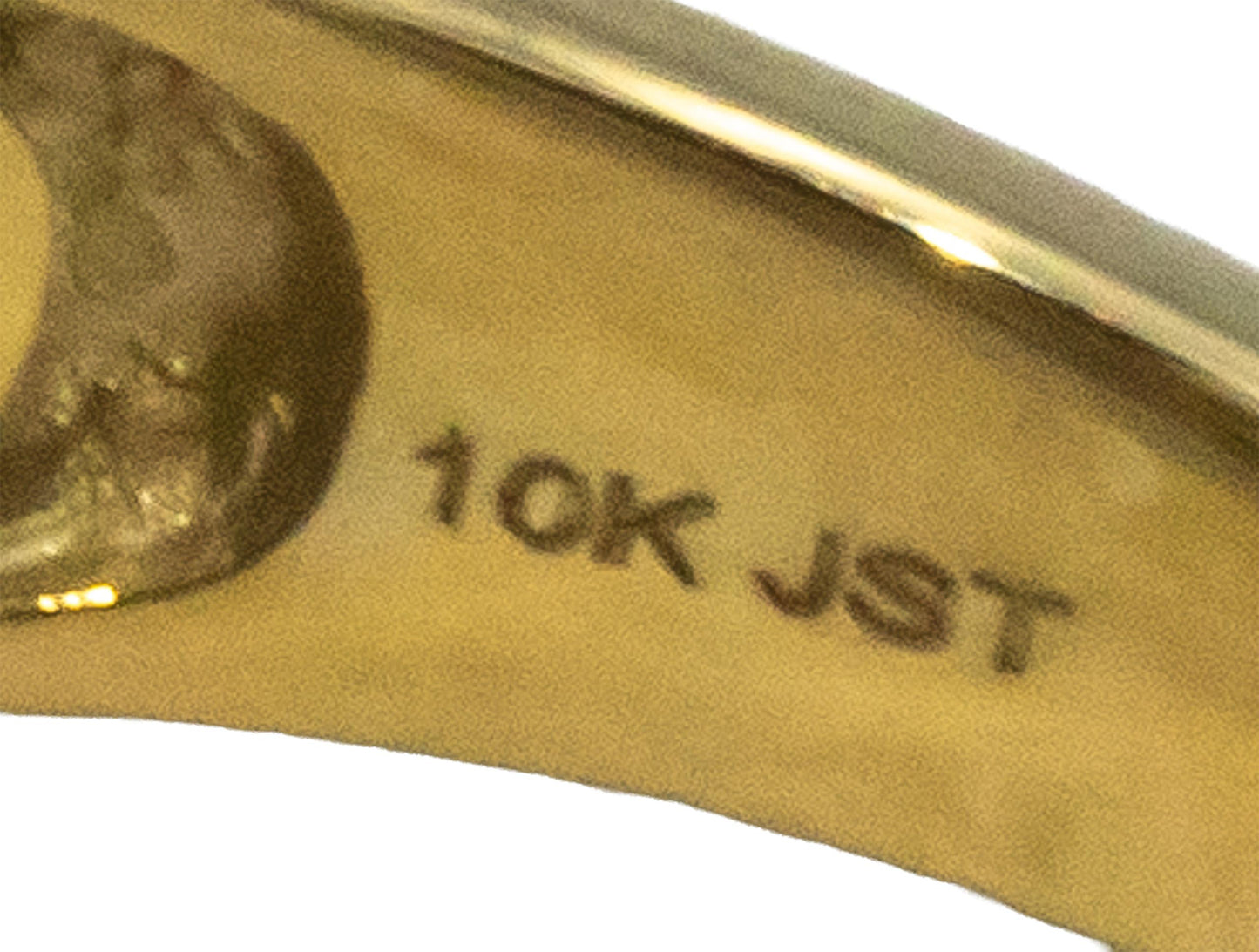 10k Yellow Gold 1.0CT Diamond Wedding Anniversary Band Ring Size 7