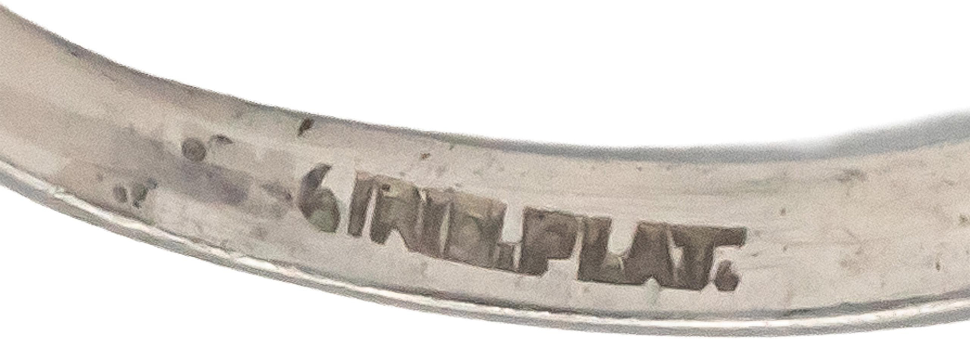 Antique Vintage Platinum Jewelry 0.50CT VS Diamond Ring Size 5