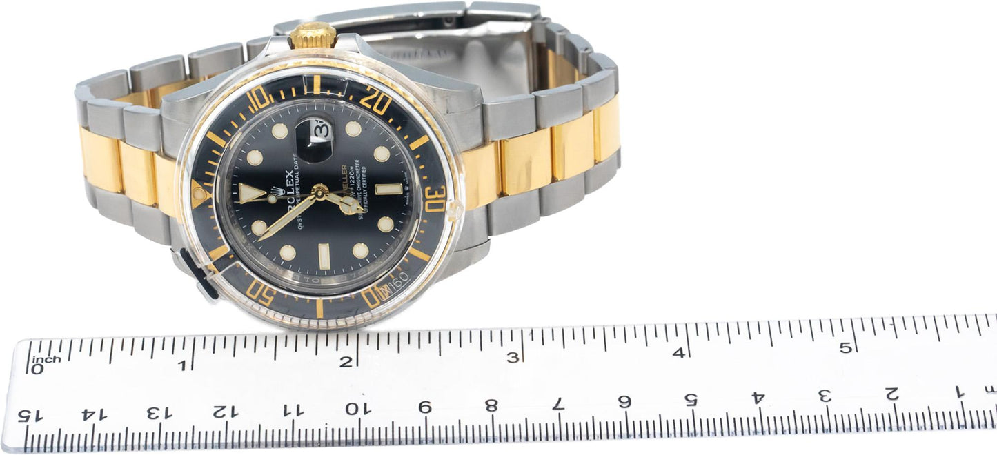 Rolex 2-Tone 43mm Sea Dweller 126603 Professional Diver's Watch w/ Box & Papers