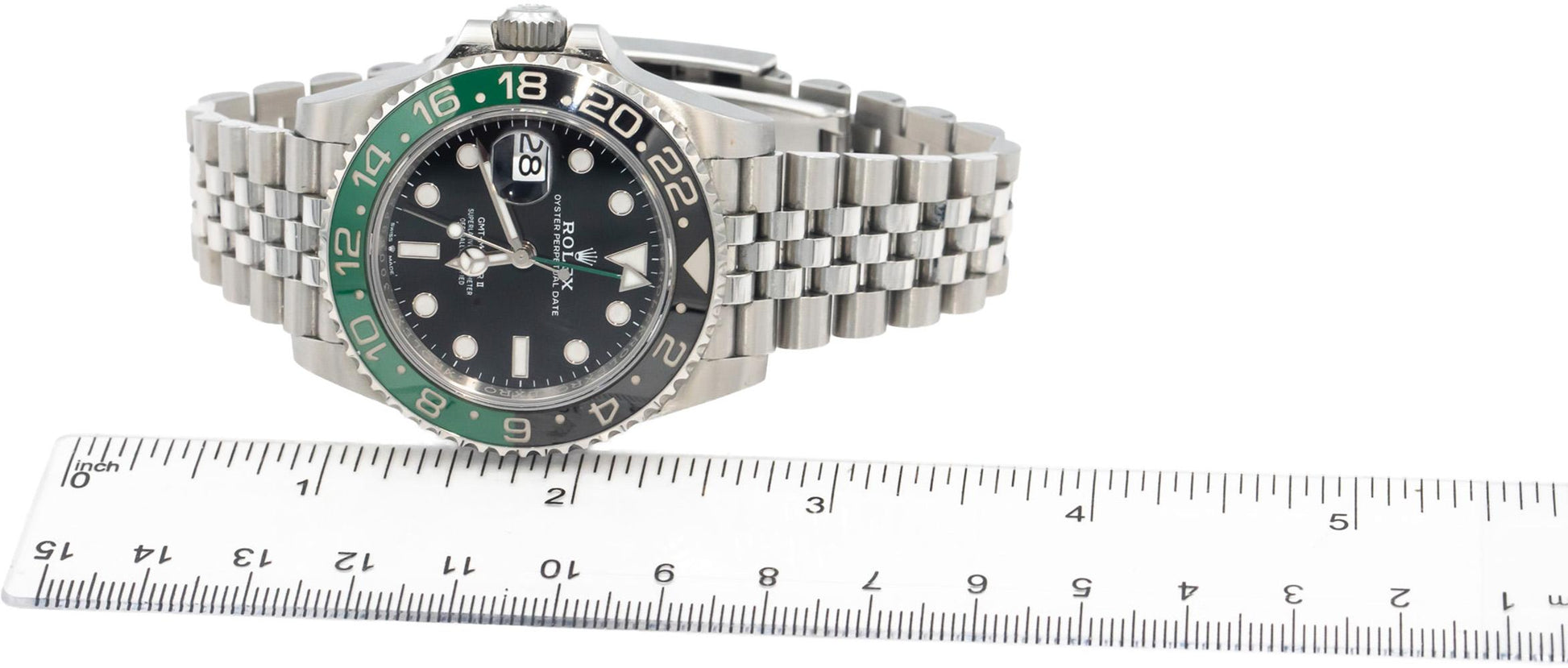 ROLEX GMT-Master II 126720VTNR "Sprite" Stainless Steel Watch w/ Card No Box