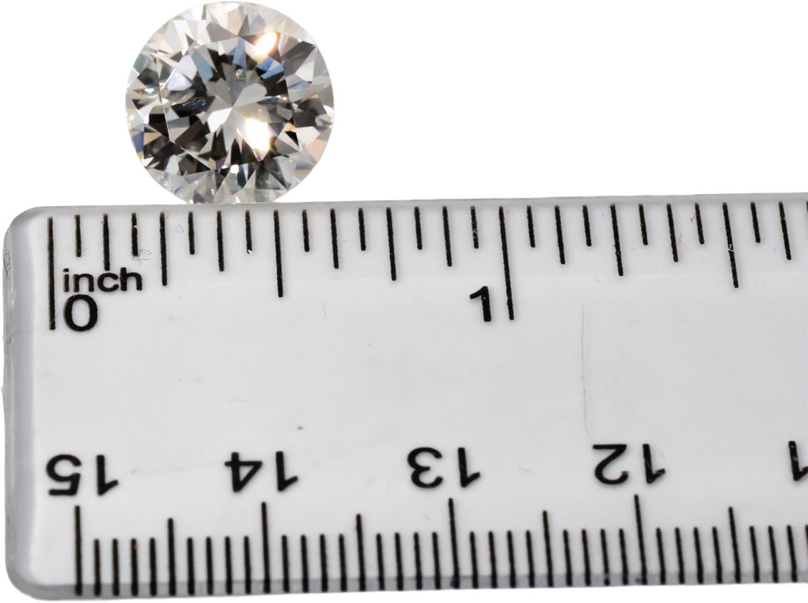 GIA Certified SI2/I Round Brilliant Diamond Loose Stone 6.29CT